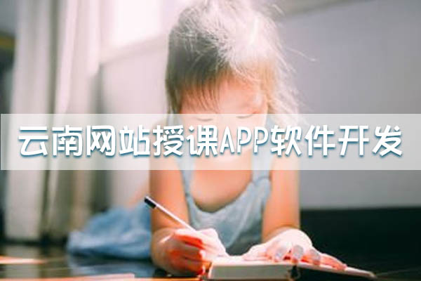 云南网站授课APP软件如何开发